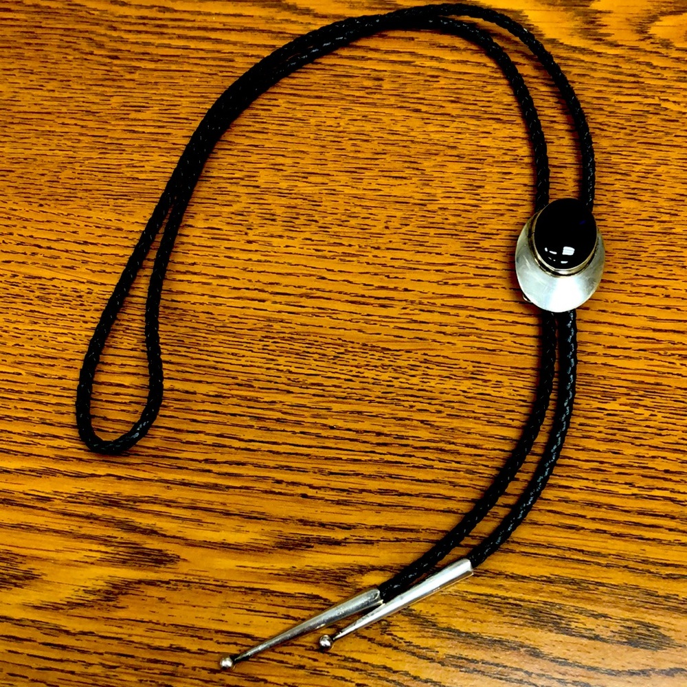 Vintage Sterling Bolo tie